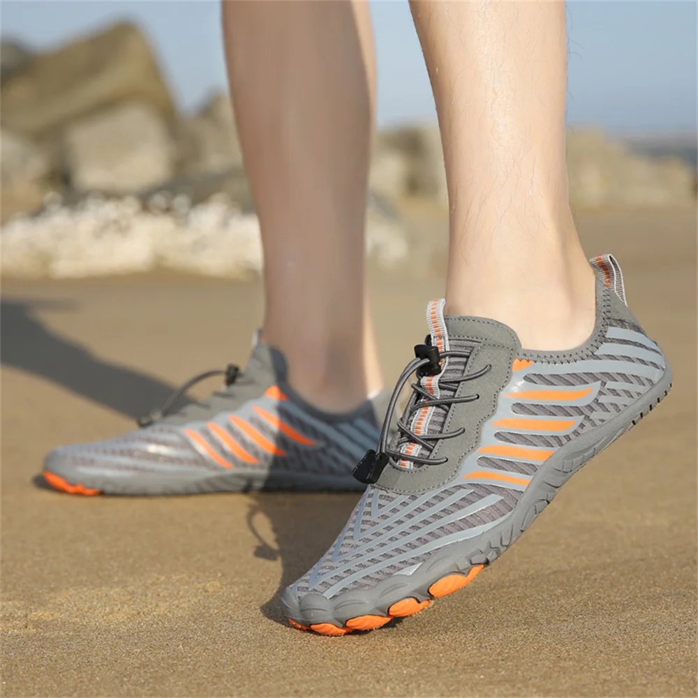 Unisex Quick Dry Water Shoes Men Women Colorful Beach Swimming Surfing Seaside Aqua Shoes Couple Barefoot Upstream Sneakers 5